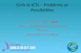 Girls in ICTs – problems and possibilies
