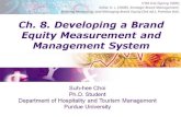 Keller, 2008, Strategic Brand Management Chapter 8 Summary