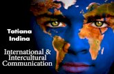 Intercultural communication indina course Tatiana Indina
