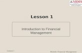 Slides-1. Financial Management. Lecture 1
