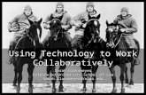Using Technology to Work Collboratively