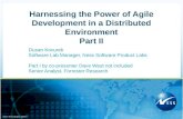 Harnessing Agile Development In Distributed Environment   Dusan K Part