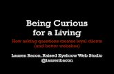 Curious for a Living - PNW Drupal Summit