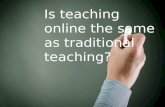 MA ICT for EFL -  Is teaching online different