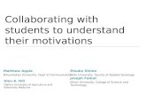 Collaborating with students to understand their motivation