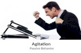 Agitation - Passive behavior - Discounting (Transactional analysis / TA is an integrative approach to the theory of psychology and psychotherapy).