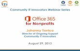 Community IT Innovators - Office 365 for Nonprofits