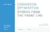 Conversion Optimisation - Stories from the Front Line - Paul Rouke from PRWD at NUX Manchester