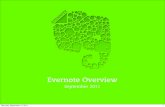 Evernote overview   sept 2011