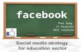 Social media strategy for Education sector