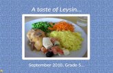 A taste of leysin