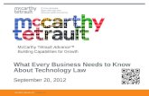 Mc carthy technology law_summit