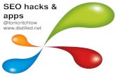 SEO Hacks & Apps