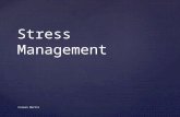 Stress management new
