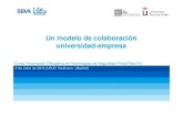 A model of university-industry collaboration: the relationship between BBVA Group and URJC during the period 2011-2014