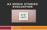 A2 media studies   evaluation