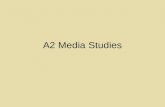 A2 media studies coursework