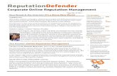 Reputation Defender    My Edge Small Business White Paper 2008