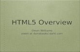 Html5 Overview