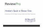 ReviewPro's Guide to Hotel Review Sites