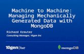 Webinar: Realizing the Promise of Machine to Machine (M2M) with MongoDB