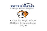KHS College Night Presentation