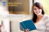 Tuition Insurance -- What it Does, Why it Helps, & Why You Need It