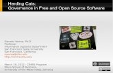 Herding Cats: Governance in Free and Open Source Software