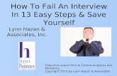 How to fail an interview in 13 easy steps & save yourself (1)