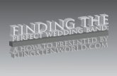 Finding the Perfect Wedding Band by Tungsten World