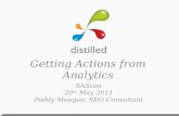 Getting Actions from Analytics