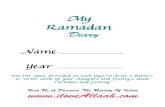 Ramadan Diary