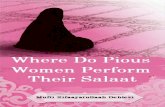 Where Do Pious Women Perform Their Salaat By Shaykh Mufti Muhammad Kifayatullah Dehlvi (r.a)