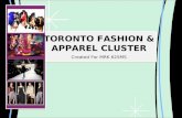 Toronto Fashion Cluster Presentation