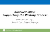 Williamstown 2009  Kurzweil 3000 Supports Writing