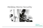 Holiday Home Security
