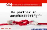 Uw partner in automatisering software - hardware - IT services .