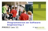 PROS2 Les 11 Programmeren en Software Engineering 2.
