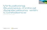 V mware white paper  virtualizing business-critical applications with confidence