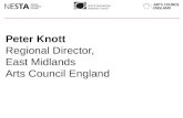 Peter Knott, Arts Council England introduces the Digital R&D Fund for Arts and Culture