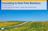 Innovating to Real-Time using SAP BusinessObjects & SAP HANA