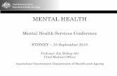 Mental Health Services Conference - Sydney