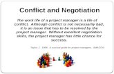 Conflict and negotiation presentation