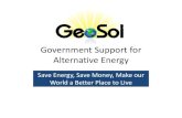 Geo Sol   Government Support
