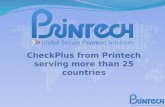 CheckPlus from Printech Global