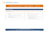 OnePlaceMail 6.6 for Outlook and SharePoint Highlights