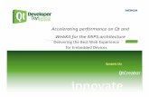 Accelerating performance on Qt and WebKit for the MIPS architecture