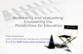 Podcasting At HHH Survey Updated 2009