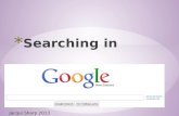 How to search in Google April 2013