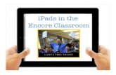 Sms i pads in the encore classroom